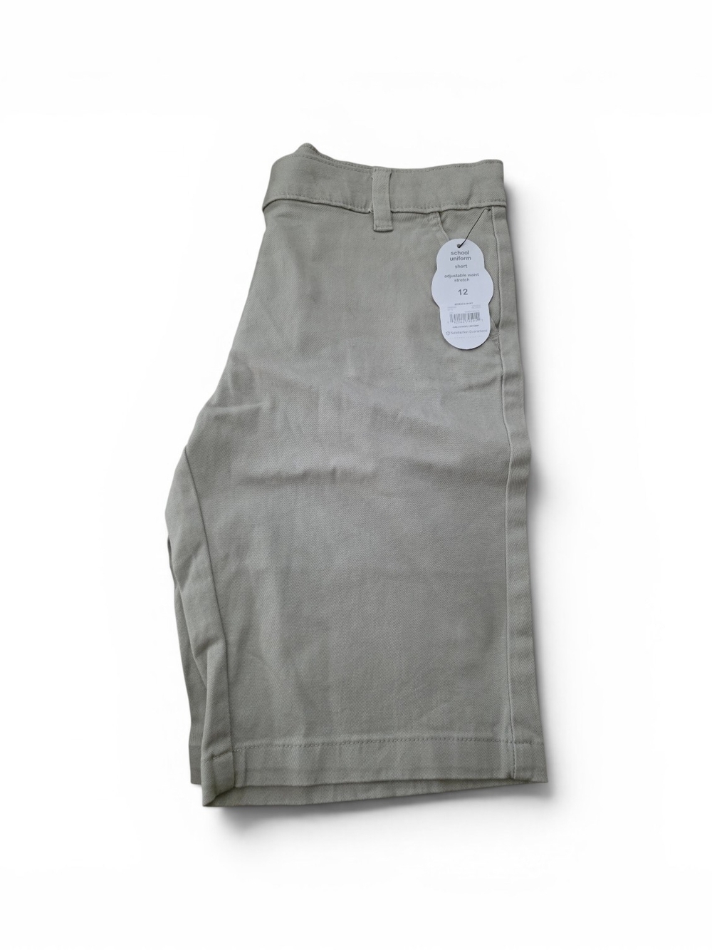 Wonder Nation Girls Classic Khaki Shorts - Size 12